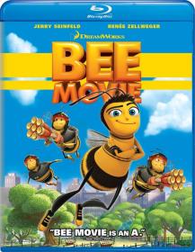 Bee Movie (2007) BluRay - 720p - [Hindi + Telugu + Tamil + Eng] 600MB <span style=color:#39a8bb>- MovCr</span>