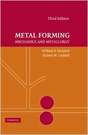 Metal Forming- Mechanics and Metallurgy Ed 3