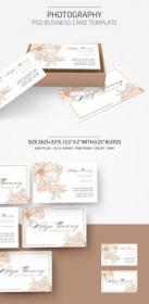 DesignOptimal - Photography PSD Business Card Template