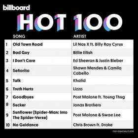 Billboard Hot 100 Singles Chart (27-07-2019) Mp3 320kbps Songs [PMEDIA]