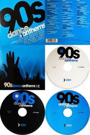 90's Dance Anthems - 3 CD Box Set 2019 [Flac-Lossless]