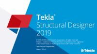 Tekla Structural Designer 2019.19.0.4.0 SP4 + Crack [FileCR]