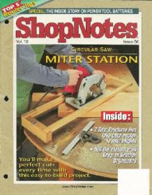 Woodworking Shopnotes 056 - Circular Saw Miter Stations