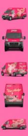 Van pink Mockup Pack