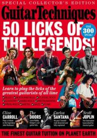 Guitar Techniques 50 Licks Of The Legends 2019