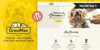ThemeForest - Groomax v1.2 - Pet Grooming & Shop WordPress Theme - 21052129