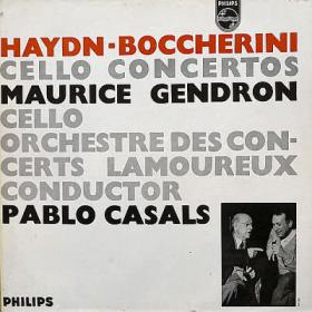 Haydn, Boccherini - Cello Concertos - Orchestre Des Concerts Lamoureux - Pablo Casals, Maurice Gendron, (Vinyl)