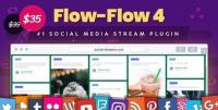 CodeCanyon - Flow-Flow v4.1.21 - Facebook Instagram Twitter Feed - WordPress Social Stream & Grid Gallery Plugin - 9319434
