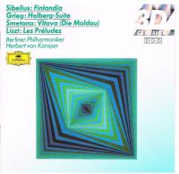 Sibelius, Grieg, Smetana, Liszt - Various Works - Berliner Philharmoniker, Herbert von Karajan