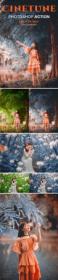 Cinetune - cinematic color grading Effects Photoshop Action 24460869