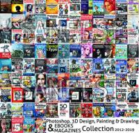 Photoshop, 3D Design, Painting & Drawing Magazines & Ebooks Collection 2012-2019