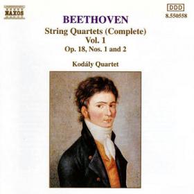 Beethoven String Quartets (Complete), Vol  1 - Kodály Quartet - Naxos Release
