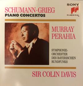 Schumann, Grieg - Piano Concertos - Symphonieorchester Des Bayerischen Rundfunks, Sir Colin Davis, Murray Perahia