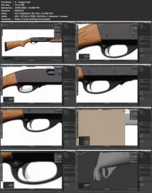 Skillshare - Create a Shotgun in Blender 2.8 for Complete Beginners