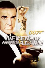 007-00 Никогда не говори «никогда» Never Say Never Again 1983 BDRip-HEVC 1080p