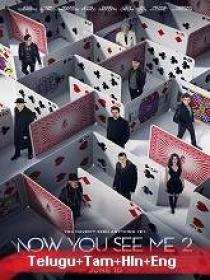 Now You See Me 2 (2016) BR-Rip - Original [Telugu + Tamil] - 400MB - ESub