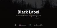 ThemeForest - Black Label v4.0.12 - Fullscreen Video & Image Background - 336949