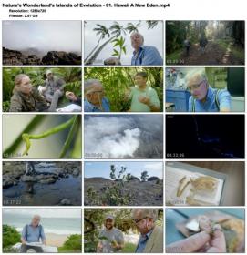 Nature's Wonderland's Islands of Evolution S01 complete