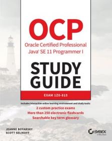 OCP Oracle Certified Professional Java SE 11 Programmer I Study Guide- Exam 1Z0-815 (EPUB)