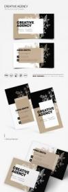Creative Agency PSD Business Card Template