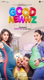 Good Newwz (2019)[Hindi - 720p HQ DVDScr - x264 - 1.2GB]