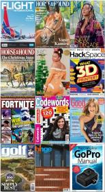 50 Assorted Magazines - December 29 2019