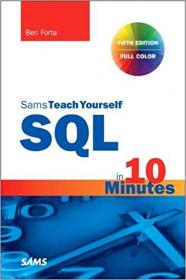 SQL in 10 Minutes a Day, Sams Teach Yourself, 5th Edition (PDF)