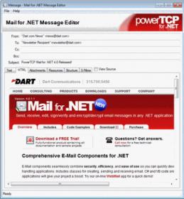 Dart PowerTCP Mail for .NET v4.3.10.0 + Crack