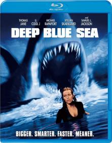Deep Blue Sea (1999) 1080p 10bit Bluray x265 HEVC [Org DD 2.0 Hindi + DD 5.1 English] ESub ~ TombDoc