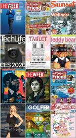 50 Assorted Magazines - January 28 2020