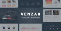 ThemeForest - Venzar v1.0.0 - Responsive Clean Email Template (Update- 6 February 20) - 25644098