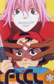 FLCL (2000) [1080p x265 HEVC 10bit BluRay Dual Audio AAC] [Prof]