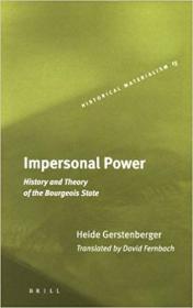 Impersonal Power (Historical Materialism Books (Haymarket Books))
