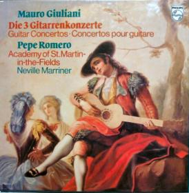 Mauro Giuliani - Die 3 Gitarrenkonzerte - Pepe Romero, Academy of St Martin In The Fields, Marriner (Vinyl)