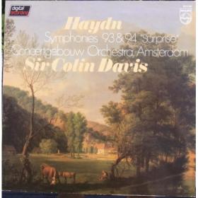 Haydn – Symphonies 93, 94 Surprise & 96 Miracle - Sir Colin Davis, Concertgebouw Orchestra, Amsterdam ‎