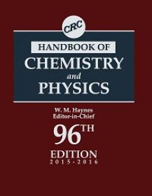 CRC Handbook of Chemistry and Physics, 96th Edition