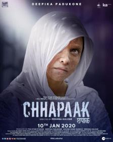 Chhapaak (2020)[Hindi HDRip - 1080p - HEVC - x265 - 800MB - ESubs]