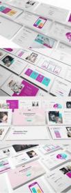 Business Network Powerpoint,Keynote and Google Slides Template