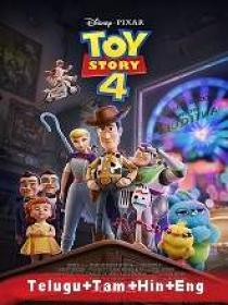 Toy Story 4 (2019) BR-Rip Org Auds [Telugu + Tamil] - 400MB - ESub