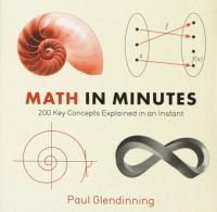 Math in Minutes- 200 Key Concepts Explained In An Instant (AZW3)