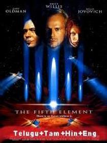 The Fifth Element (1997) BR-Rip - [Telugu + Hindi] - 450MB