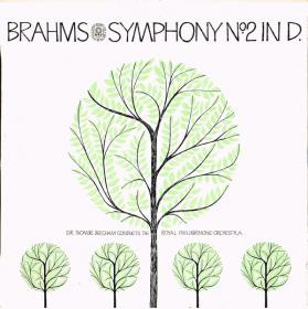 Brahms - Symphony No  2 In D Major, Op  73 - The Royal Philharmonic Orchestra, Sir Thomas Beecham Vinyl 1962