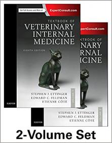 Textbook of Veterinary Internal Medicine Expert Consult, 8th Edition (2Volumes)