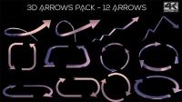 Videohive - 3D Arrows Pack 11772620