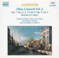 Albinoni Oboe Concerti, Vol  2 - The London Virtuosi, John Georgiadis - Paul Nicholson,  Alison Alty,  Paul Nicholson