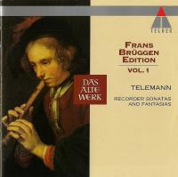Telemann - Recorder Sonatas & Fantasias - Frans Brüggen - Vol  1 - 1995
