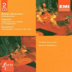 Rimsky-Korsakov, Arensky, Glazunov - Scherherazade, The Seasons, Concert-Waltzes - Philharmonia Orchestra & ors