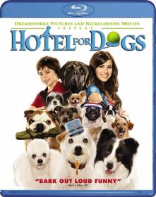Hotel For Dogs (2009)[BDRip - [Tamil + Telugu] - x264 - 250MB -ESubs]