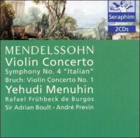 Mendelssohn ‎– Violin Concerto, Symphony No  4 Italian, Bruch Violin Concerto No  1 - London Symphony Orchestra, Boult & ors