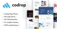 ThemeForest - Codrop v1.0 - App Landing Page Theme (Update - 3 April 20) - 24605819